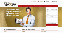 Desktop Screenshot of grupomarpa.com.br